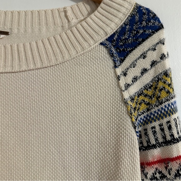 FREE PEOPLE | Fairground Striped Sleeve Top - Picture 4 of 11